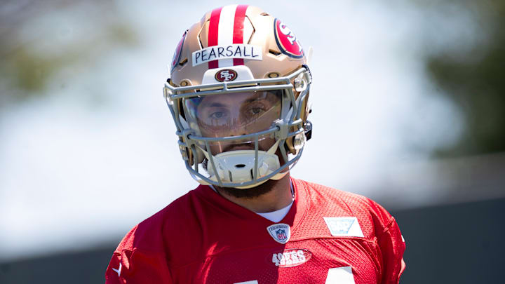 San Francisco 49ers wide receiver Ricky Pearsall (14)