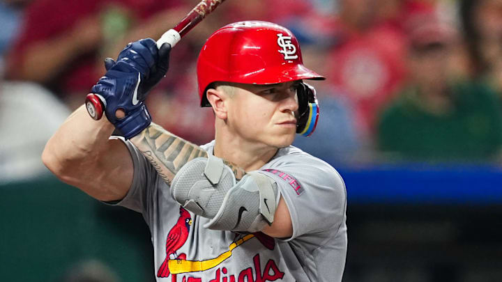 St. Louis Cardinals left fielder Tyler O'Neill