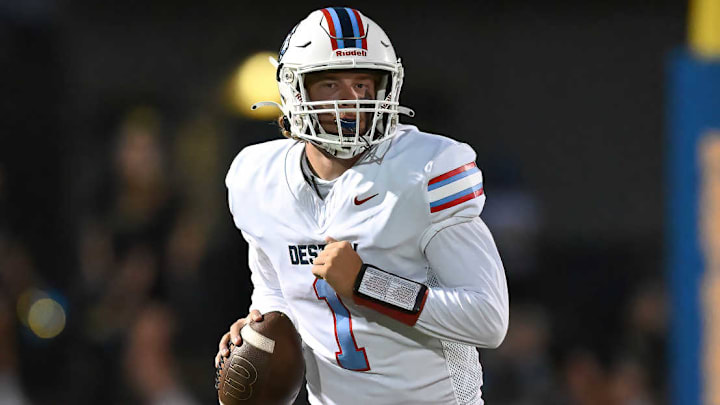 Destiny Christian senior QB Dallas Munn has thrown for nearly 1,500 yards and 14 touchdowns in five games in 2024. 