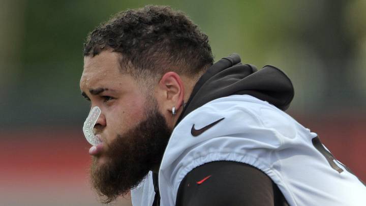 Cleveland Browns tackle Jedrick Wills Jr.