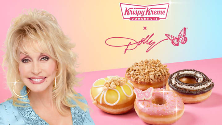 Krispy Kreme x Dolly Parton - credit: Krispy Kreme