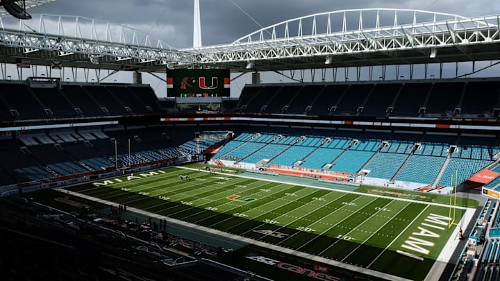 Hard Rock Stadium in Miami, Fla.