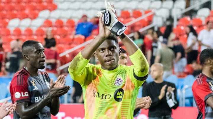 Nominated for MLS Goalkeeper of the Year with Toronto FC
