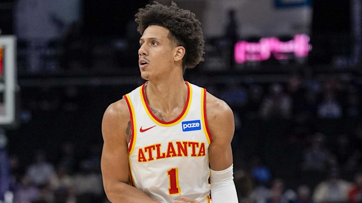 Atlanta Hawks forward Jalen Johnson is a solid prop target on Thursday.