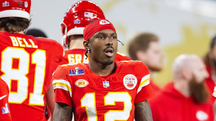 Kansas City Chiefs wide receiver Mecole Hardman