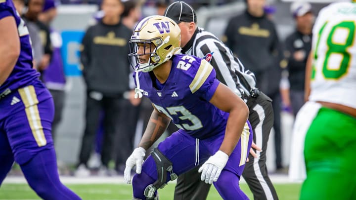 Zaydrius Rainey-Sale made his first career start against Oregon.