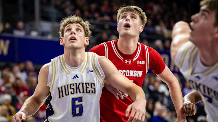 Hannes Steinbach averaged an 18.5-point and 11.8-rebound double-double for the UW. 