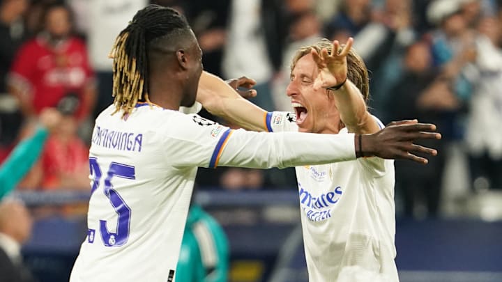 Eduardo Camavinga und Luka Modric