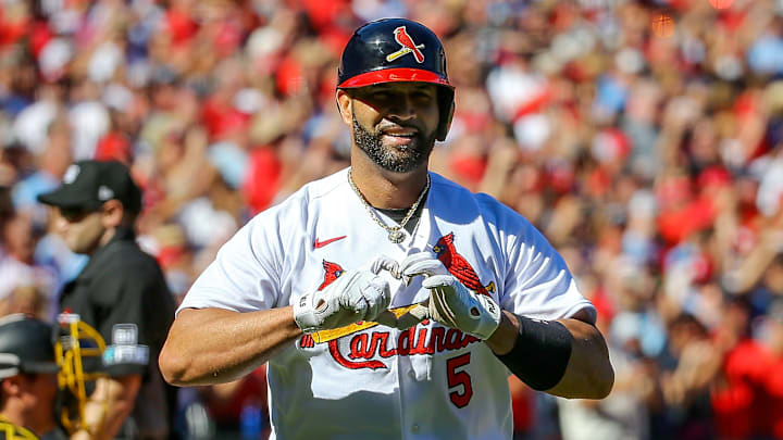 Pujols jugará en la postemporada con los Cardenales
