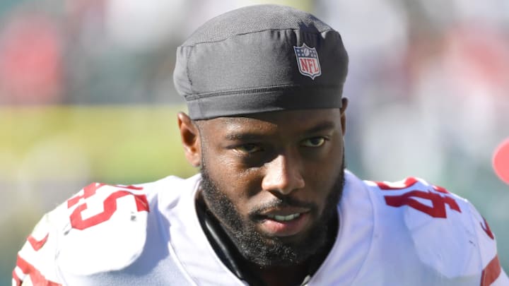 Is New York Giants linebacker Demetrius Flannigan-Fowles a candidate to be extended, or will he be a free agent?