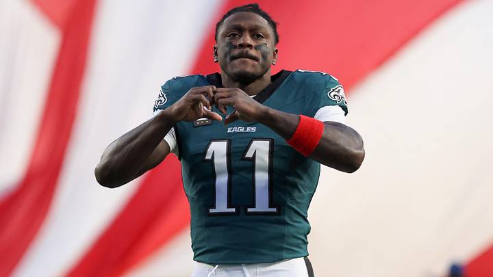 Philadelphia Eagles wide receiver A.J. Brown Philadelphia Eagles wide receiver A.J. Brown
