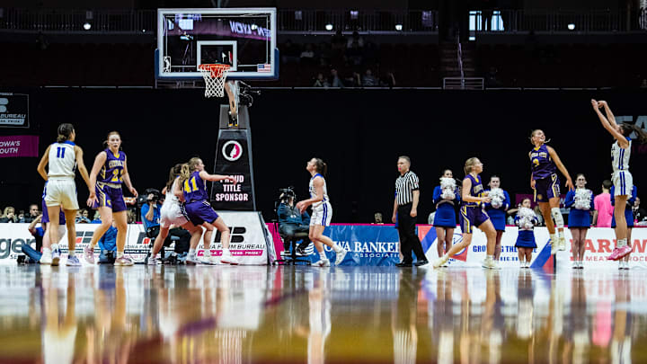 The Class 2A quarterfinals wrapped up Tuesday night at Wells Fargo Arena in Des Moines. The Class 2A quarterfinals wrapped up Tuesday night at Wells Fargo Arena in Des Moines.