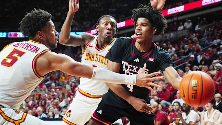 Iowa State is a 5.5-point favorite against Texas Tech in the Big 12 quarterfinal.