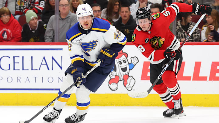 St Louis Blues v Chicago Blackhawks