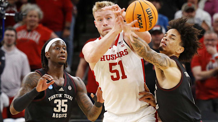 Nebraska Cornhuskers forward Rienk Mast