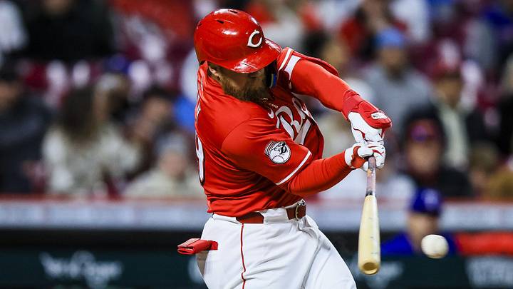 Cincinnati Reds outfielder Blake Dunn (59) bats