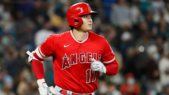 Ohtani registró impresionantes números como bateador y lanzador en 2021
