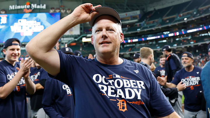 Detroit Tigers manager A.J. Hinch