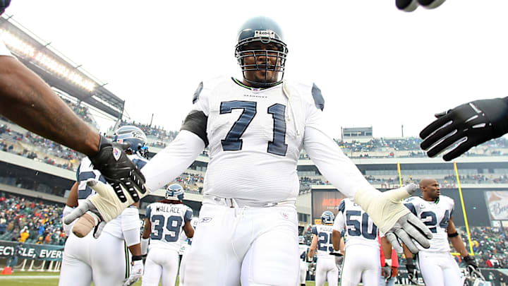 Walter Jones of the Seattle Seahawks