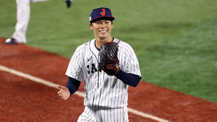 Republic of Korea v Japan - Baseball - Olympics: Day 12