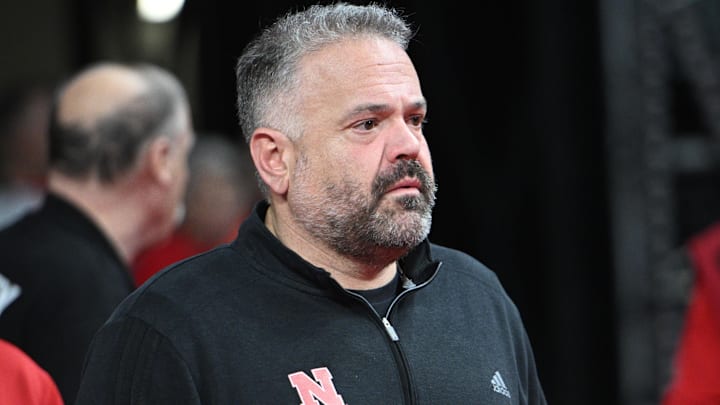 Nebraska head coach Matt Rhule.