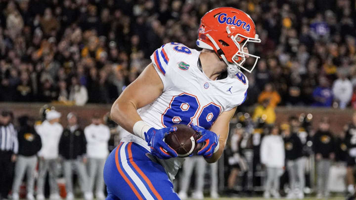 Florida Gators tight end Hayden Hansen