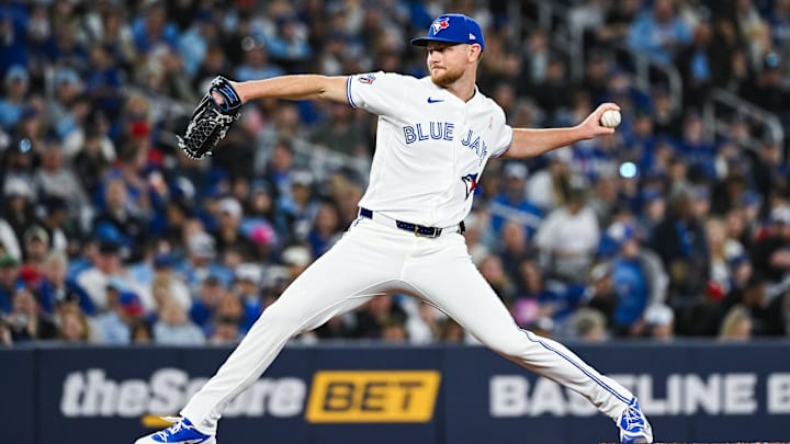 Toronto Blue Jays starting pitcher Eric Lauer