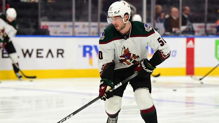 Arizona Coyotes v Edmonton Oilers