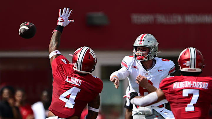 Ohio State Buckeyes quarterback Kyle McCord