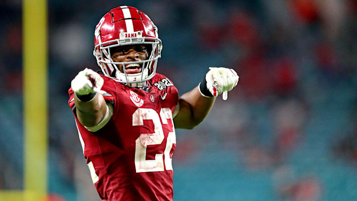 Alabama Crimson Tide running back Najee Harris (22)