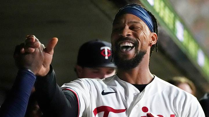 Minnesota Twins pinch hitter Byron Buxton. Credit: Bruce Kluckhohn-Imagn Images Minnesota Twins pinch hitter Byron Buxton. Credit: Bruce Kluckhohn-Imagn Images