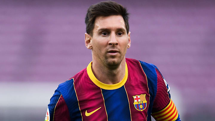 Lionel Messi lors de sa dernière saison au FC Barcelone