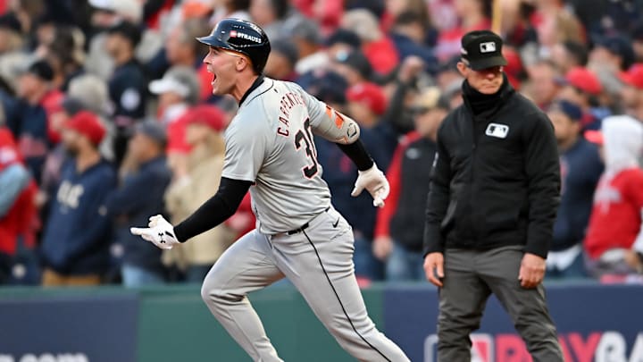 Division Series - Detroit Tigers v Cleveland Guardians - Game 2