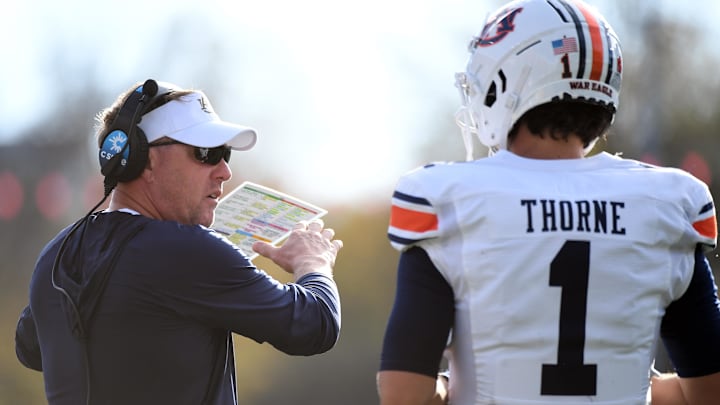 SI feels bad for Auburn football QB1 Payton Thorne given the Tigers' struggles in 2024