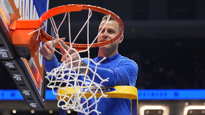 Duke basketball head coach Jon Scheyer