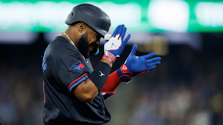 Vladimir Guerrero Jr. fue sacado del lineup de los Azulejos 