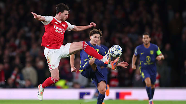 Atlético de Madrid e Arsenal se enfrentam no Estádio Metropolitano pelo jogo de ida da semifinal da Champions League 2025/26