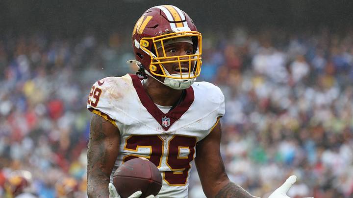 Washington Commanders cornerback Rasul Douglas Washington Commanders cornerback Rasul Douglas