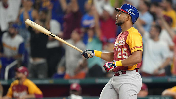 Anthony Santander pegó 33 jonrones con Orioles en 2022 y está siendo figura en el Clásico Mundial