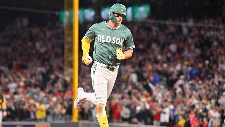Aug 29, 2025; Boston, Massachusetts, USA; Boston Red Sox right fielder Roman Anthony (19) rounds the bases after hitting a home run against the Pittsburgh Pirates during the fifth inning at Fenway Park. Mandatory Credit: Eric Canha-Imagn Images Aug 29, 2025; Boston, Massachusetts, USA; Boston Red Sox right fielder Roman Anthony (19) rounds the bases after hitting a home run against the Pittsburgh Pirates during the fifth inning at Fenway Park. Mandatory Credit: Eric Canha-Imagn Images
