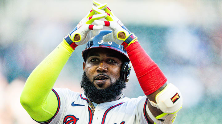 Atlanta Braves' DH Marcell Ozuna’s been the best batter on the team and the best DH in the league who isn't a part-time pitcher.  