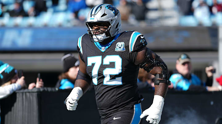 Carolina Panthers starting right tackle Taylor Moton has earned a lucrative contract extension. Carolina Panthers starting right tackle Taylor Moton has earned a lucrative contract extension.