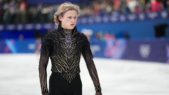 Ilia Malinin fell short of a medal in the men’s individual skating competition. 
