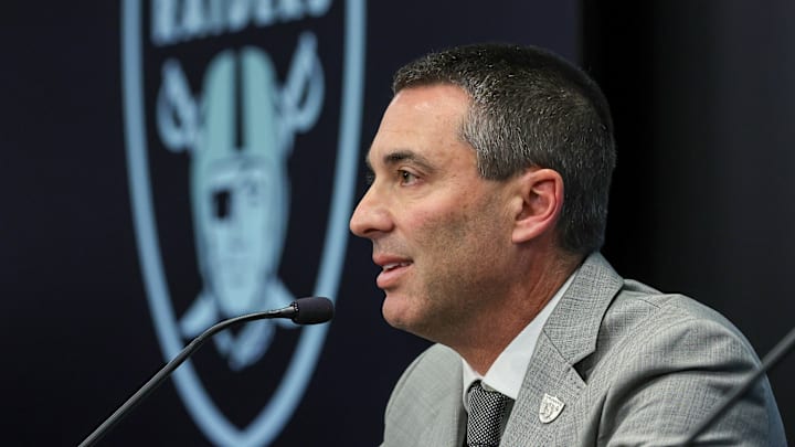 Las Vegas Raiders Introduce Antonio Pierce As Head Coach, Tom Telesco As General Manager