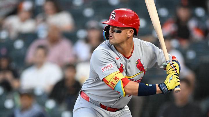 St. Louis Cardinals left fielder Lars Nootbaar