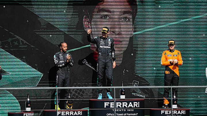 George Russell, Lewis Hamilton, Oscar Piastri, Belgian Grand Prix, Circuit de Spa-Francorchamps, Formula 1