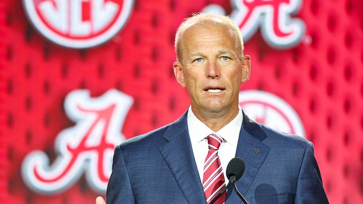 College football analyst David Pollack has Kalen DeBoer's Alabama team in his 12-team CFP field for 2026. (Nathan Ray Seebeck-Imagn Images) College football analyst David Pollack has Kalen DeBoer's Alabama team in his 12-team CFP field for 2026. (Nathan Ray Seebeck-Imagn Images)