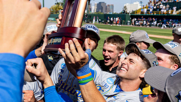 UCLA Bruins shortstop Roch Cholowsky UCLA Bruins shortstop Roch Cholowsky