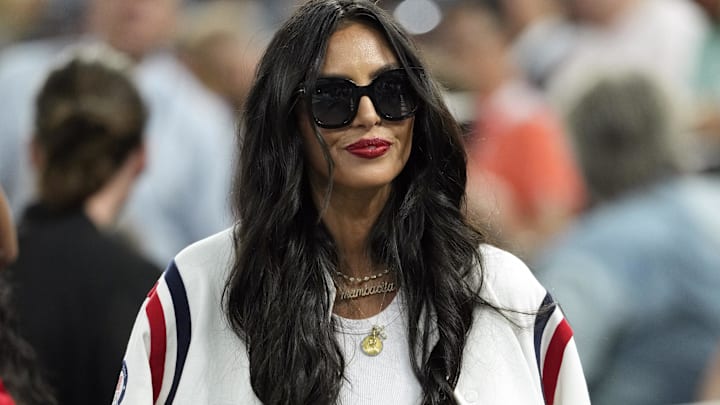 Vanessa Bryant looks on before the women's gold medal game between France and the United States during the Paris 2024 Olympic Summer Games.