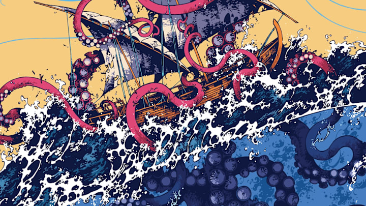 The Adventures of Amina al-Sirafi by Shannon Chakraborty. Image courtesy of HarperCollins.